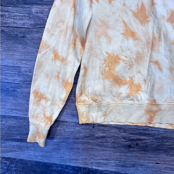 Athleta Cream and Orange Crew Neck Sweater - Picture 4 of 7